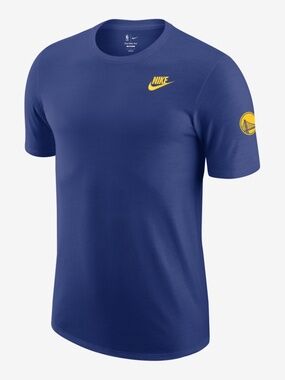 Nike NBA Golden State Warriors Essential Club T-Shirt FV9041-495 (Blue/Gold)